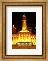 Framed City Hall, King George Square, Brisbane, Queensland, Australia