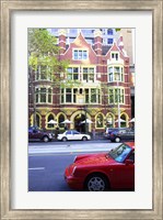 Framed Collins Street, Melbourne, Victoria, Australia