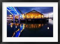 Framed Fisherman's Wharf Tavern, Mariners Cove, Gold Coast, Queensland, Australia