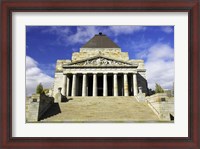 Framed Shrine of Remembrance, Melbourne, Victoria, Australia