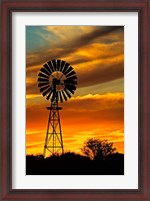 Framed Windmill, Oodnadatta Track, Outback, Australia