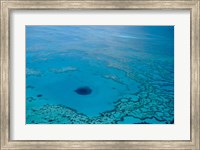 Framed Australia, Great Barrier Reef, Blue Hole