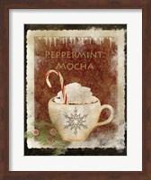 Framed Peppermint Mocha