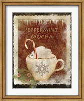 Framed Peppermint Mocha