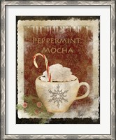 Framed Peppermint Mocha