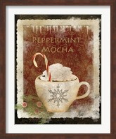 Framed Peppermint Mocha