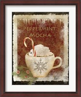 Framed Peppermint Mocha