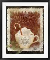 Framed Peppermint Mocha