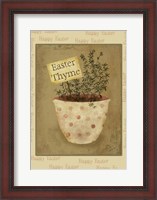 Framed Easter Thyme