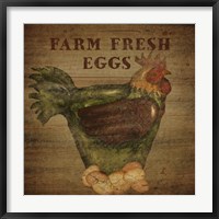 Framed Farm Fresh Eggs