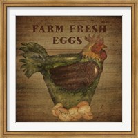 Framed Farm Fresh Eggs