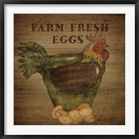 Farm Fresh Eggs Framed Print
