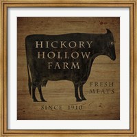 Framed 'Hickory Hollow Farm' border=