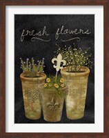 Framed Fresh Flowers I