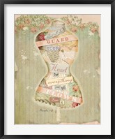 Guard Your Heart II Framed Print