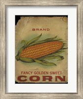 Framed Vintage Corn