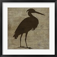 Framed Heron