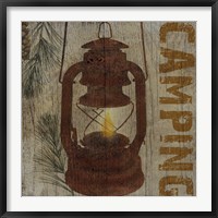 Camping Framed Print