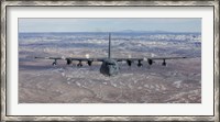 Framed Front View of a MC-130 Aircraft