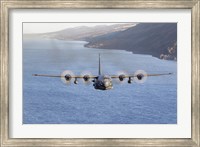 Framed MC-130H Combat Talon II Over Loch Ness, Scotland