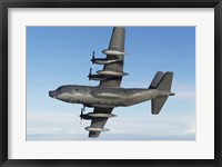 Framed MC-130P Combat Shadow in flight (bottom view)