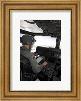Framed Pilot in a CV-22 Osprey