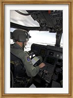 Framed Pilot in a CV-22 Osprey