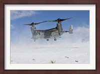 Framed CV-22 Osprey Takes Off