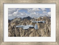 Framed Two A-10 Thunderbolt's in Central Idaho
