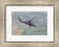 Framed HH-60G Pave Hawk Along the Coastline of Okinawa, Japan
