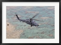 Framed HH-60G Pave Hawk Along the Coastline of Okinawa, Japan