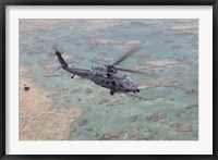 Framed HH-60G Pave Hawk Along the Coastline of Okinawa, Japan