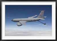 Framed KC-135R Flies a Training Mission over Arizona