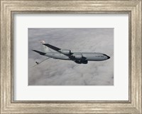 Framed KC-135R in the Clouds over Arizona