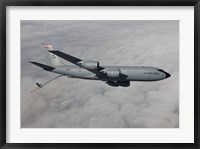 Framed KC-135R in the Clouds over Arizona