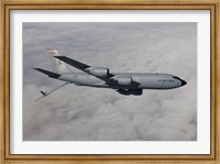 Framed KC-135R in the Clouds over Arizona