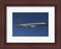 Framed KC-135R over Arizona