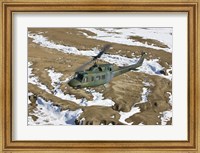 Framed UH-1N Twin Huey, New Mexico