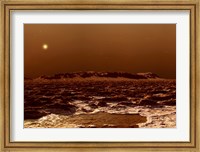 Framed View from the Edge of the Southern Polar Cap of Mars