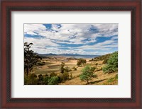 Framed Great Oyster Bay, Freycinet, Tasmania, Australia