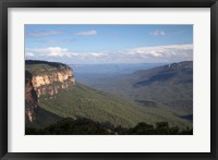 Framed Australia, Blue Mtns, Kings Tableland, Jamison Valley