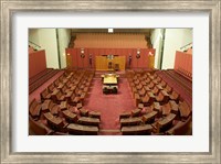 Framed Australia, Canberra, Parliament House, Capital Hill