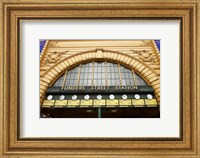 Framed Australia, Melbourne, Flinders Street Train Station