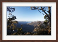 Framed Australia, NSW, Blue Mountains, Jamison Valley