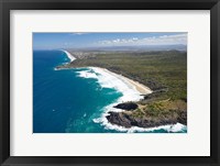 Framed Australia, Queensland, Alexandria Bay, Coastline