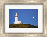 Framed Byron Bay, Australia Lighthouse landmark
