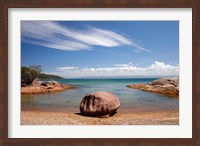 Framed Honeymoon Bay, Coles Bay, Freycinet NP, Australia
