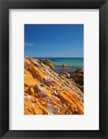 Framed Orange Lichen, Green Point, Ann Bay, Australia