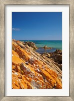 Framed Orange Lichen, Green Point, Ann Bay, Australia