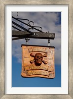 Framed Pub sign, Victoria Dock, Hobart, Australia